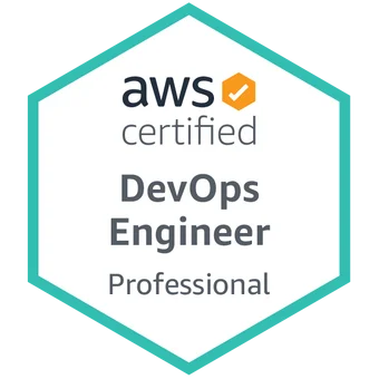 AWS Certified DevOps Engineer – Professional badge